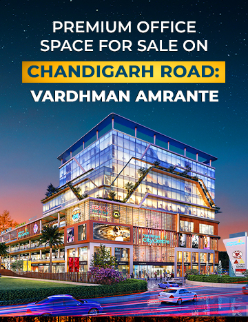 Premium Office Space for Sale on Chandigarh Road: Vardhman Amrante